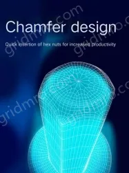 Dafei 17mm with a total length of 100mm-25209