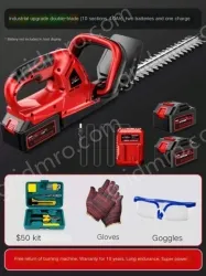 Industrial upgrade double-edged 10-cell 4.0Ah two batteries and one charger