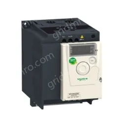 ATV12HU15M3 variable speed drive, Altivar 12, 1.5kW, 2hp, 200 to 240V, 3 phases, with heat sink